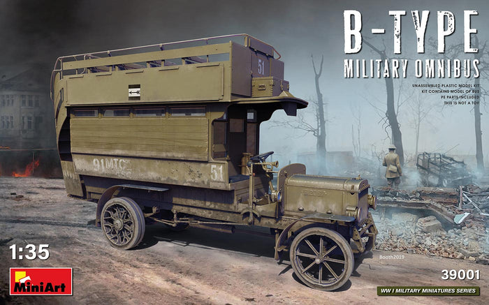 1/35 B-Type Military Omnibus 100% Nuovi Stampi