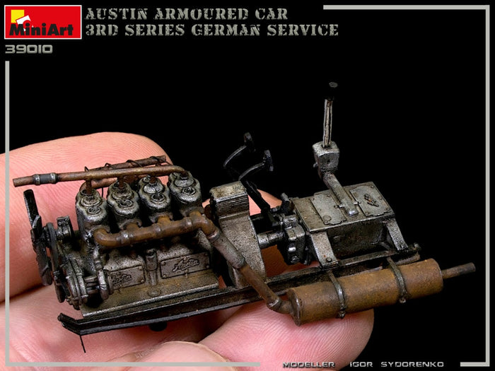 1/35 Austin Armoured Car 3rd Series: German, Austro-Hungarian, Finnish Service. Interior Kit