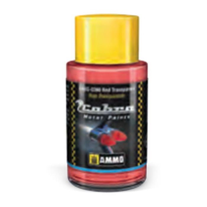 COBRA MOTOR Red Transparent