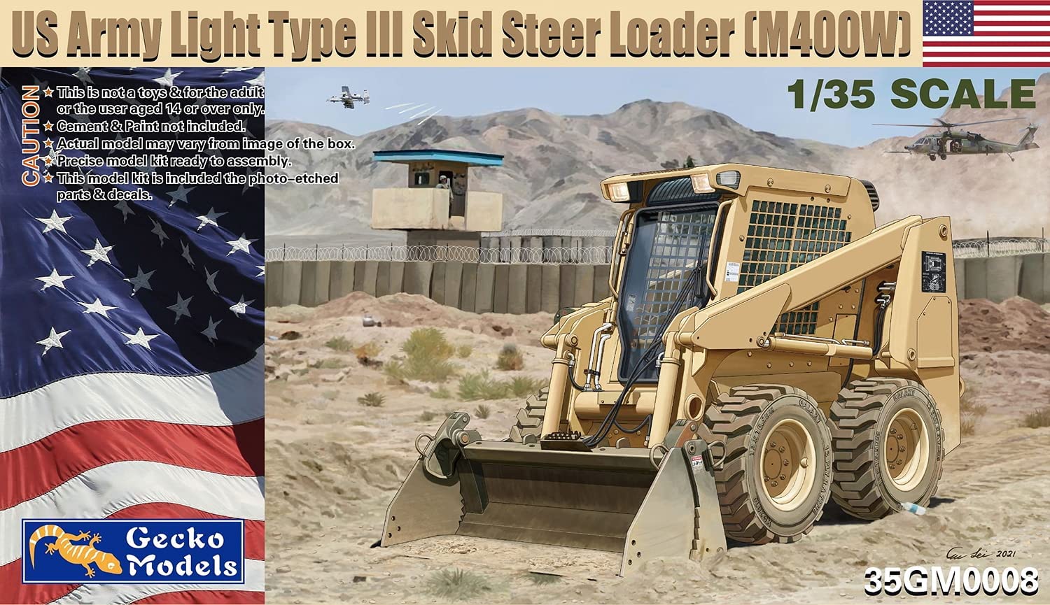 1/35 US Army Light Type III Skid Steer Loader (M400W)