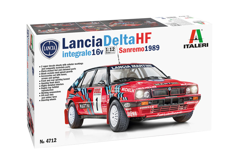 1/12 Lancia Delta 16V HF Integrale Sanremo 1989