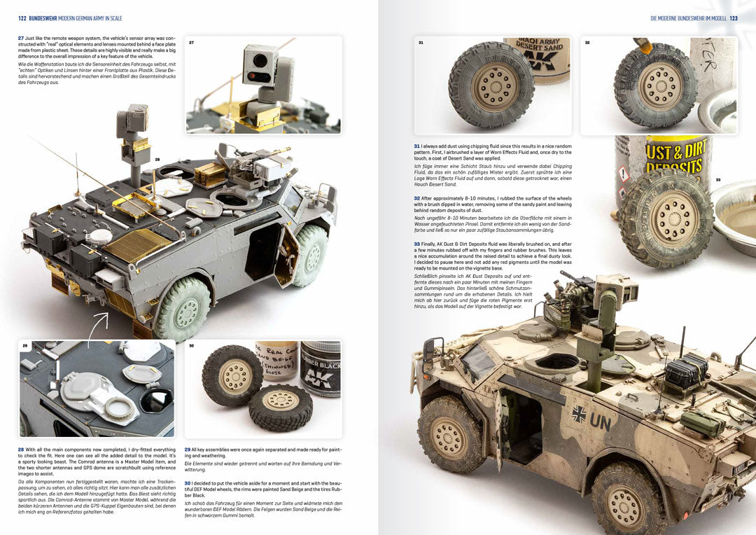 BUNDESWEHR - Bilingual English and German