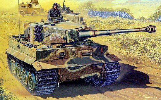 1/72 Sd.Kfz.181 Ausf.E Tiger I Late Production with Zimmerit