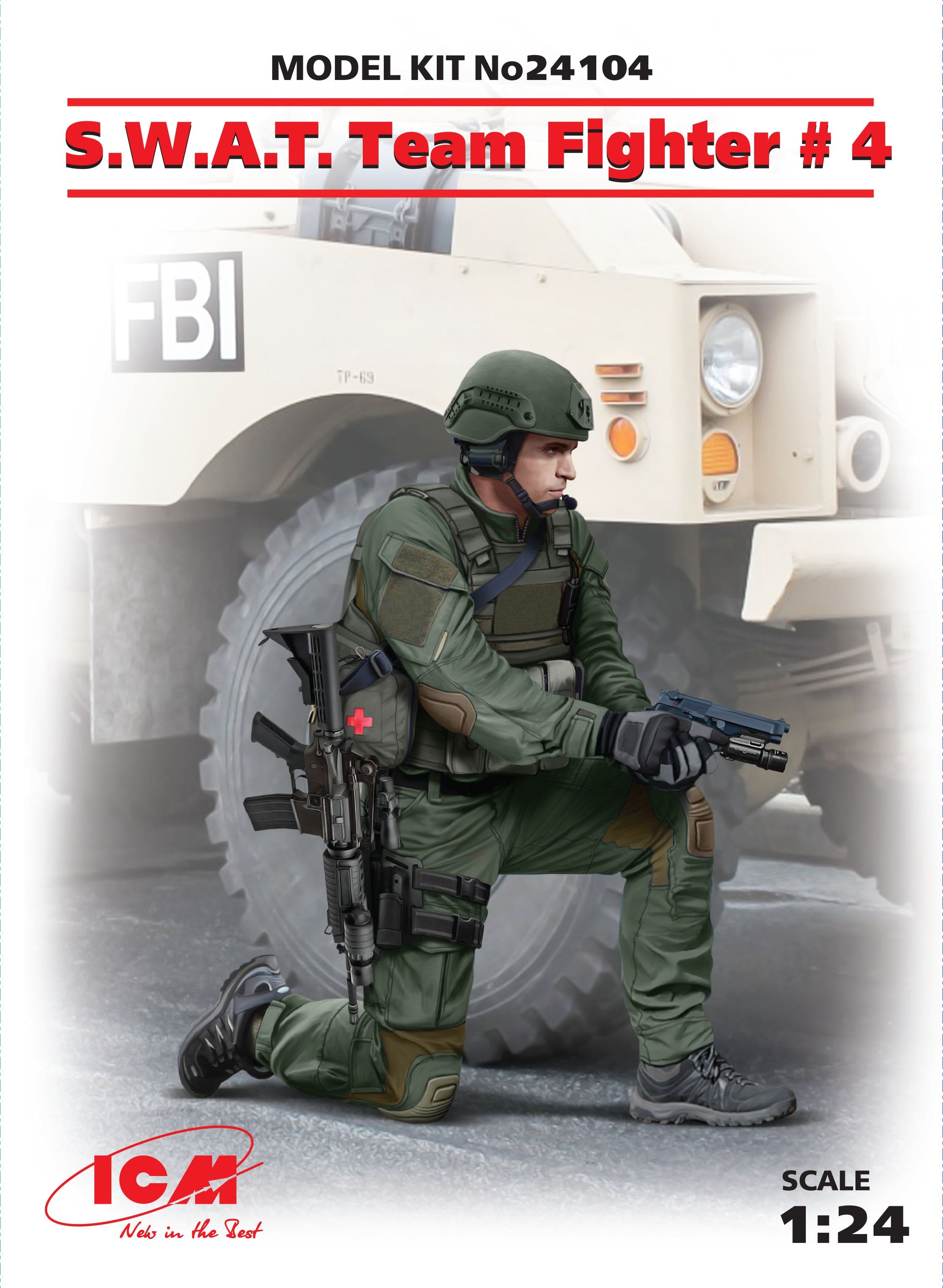 1/24 S.W.A.T. Team Fighter #4