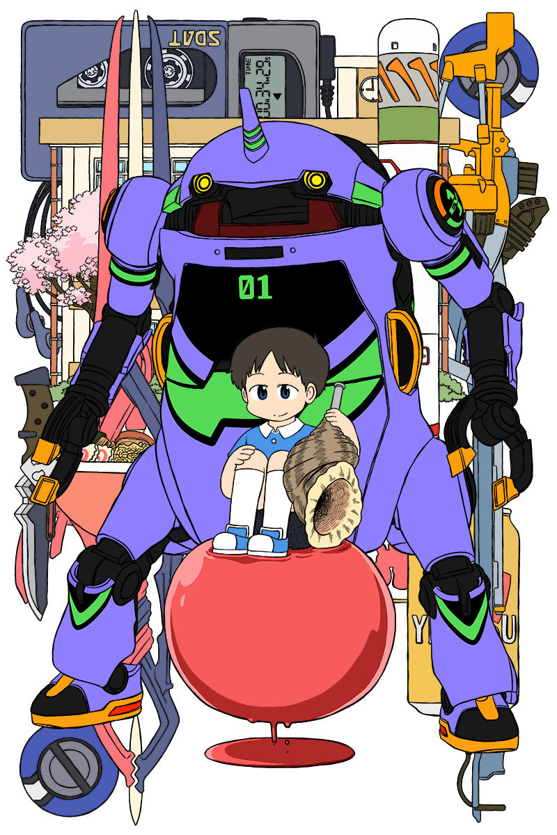 1/20 20 MechatroWeGo EVA collab series Vol.5 "Shogouki" + Shinji Ikari