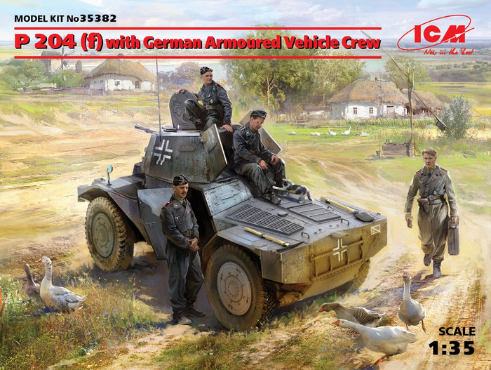 1/35 P 204 f with German Armoured Vehicle Crew