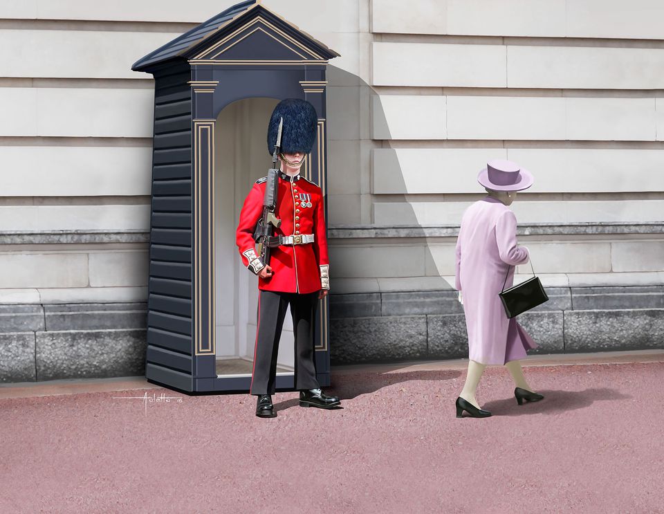 1/16 Queen's Guard