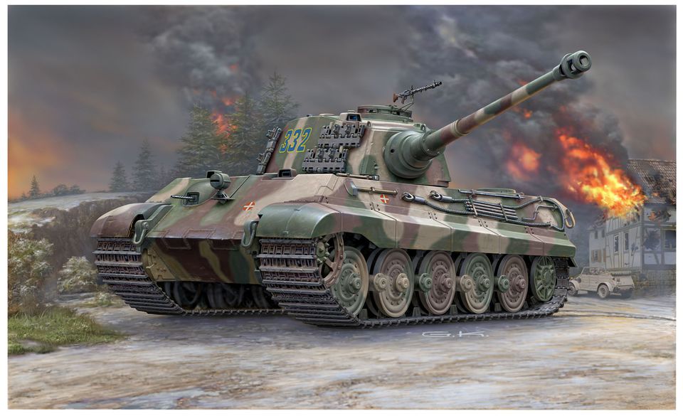1/35 Tiger II Ausf. B (Henschel Turret)