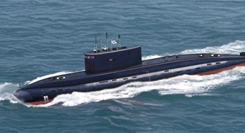 1/200 Russian Kilo Type 636 Attack Submarine