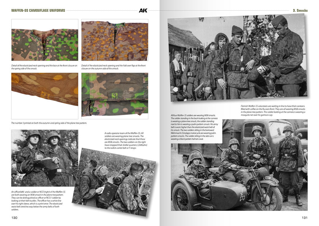 Waffen-SS Camouflage Uniforms - English
