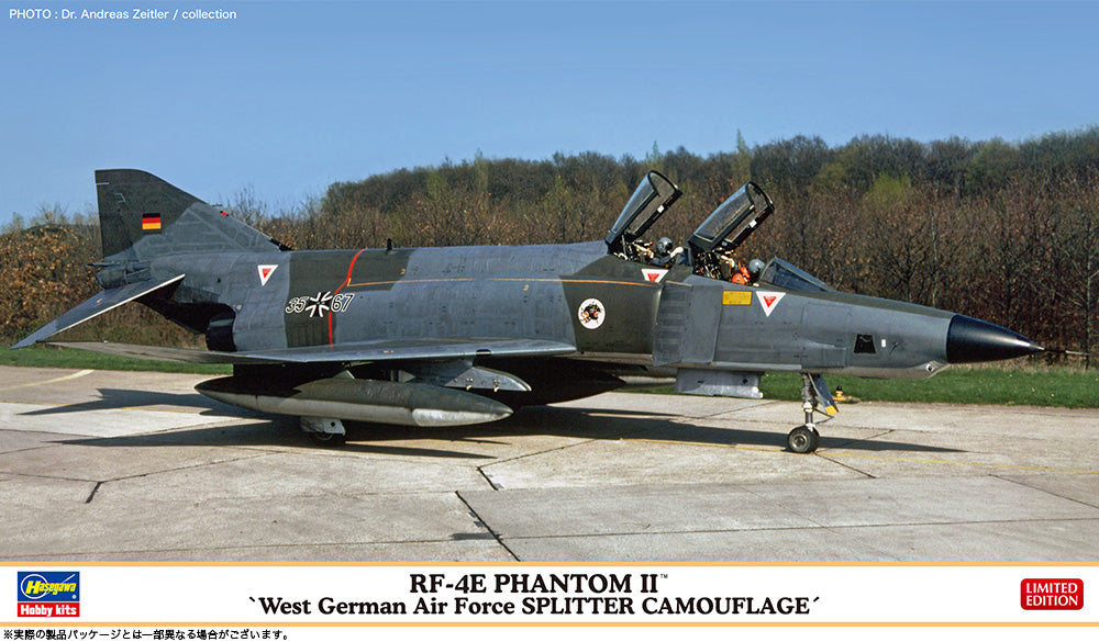 1/72 RF-4E Phantom II "West German Air Force Splitter Camouflage"