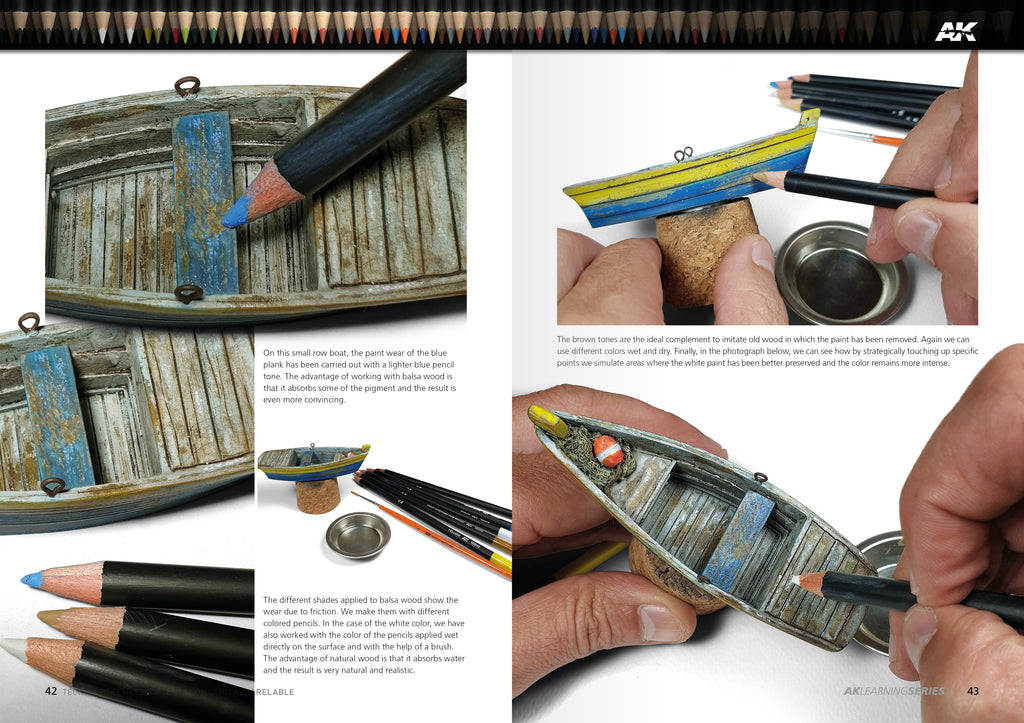 AK Learning 13 Weathering Pencil Techniques English