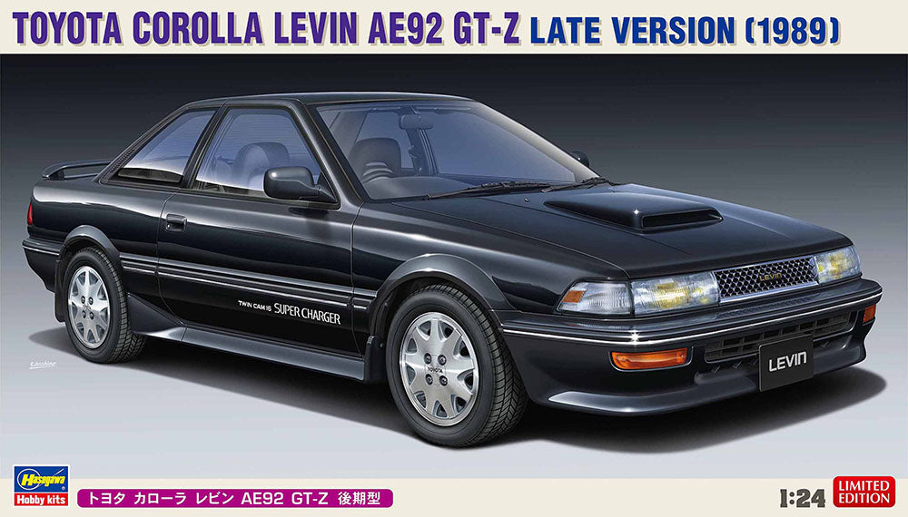 1/24 Toyota Corolla Levin AE92 GT-Z Late Version 1989