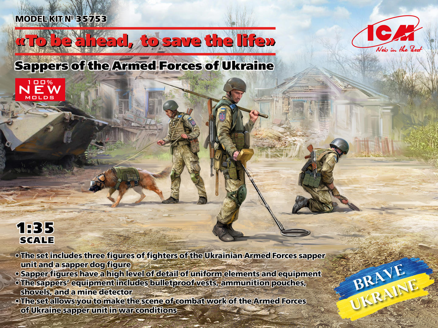 1/35 To be ahead to save the life Sappers of the Armed Forces of Ukraine