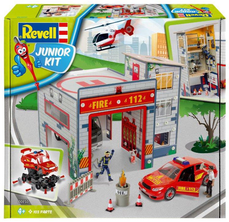 1/20 JUNIOR KIT Playset Fire Station