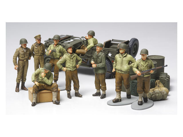 1/48 WWII U.S. Infantry At Rest