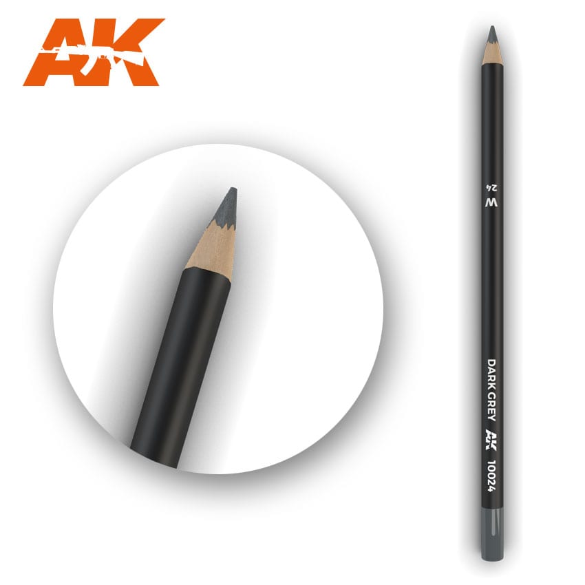Watercolor Pencil Dark Grey (Box - 5 units)
