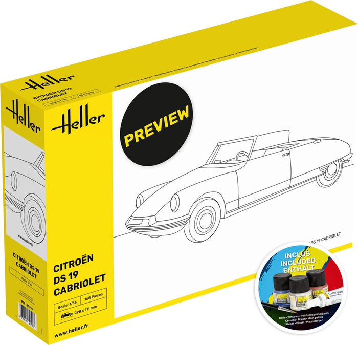1/16 STARTER KIT Citroen DS 19 Cabriolet