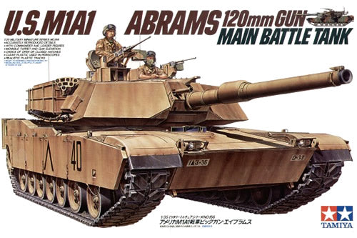 1/35 U.S. M1A1 Abrams Tank