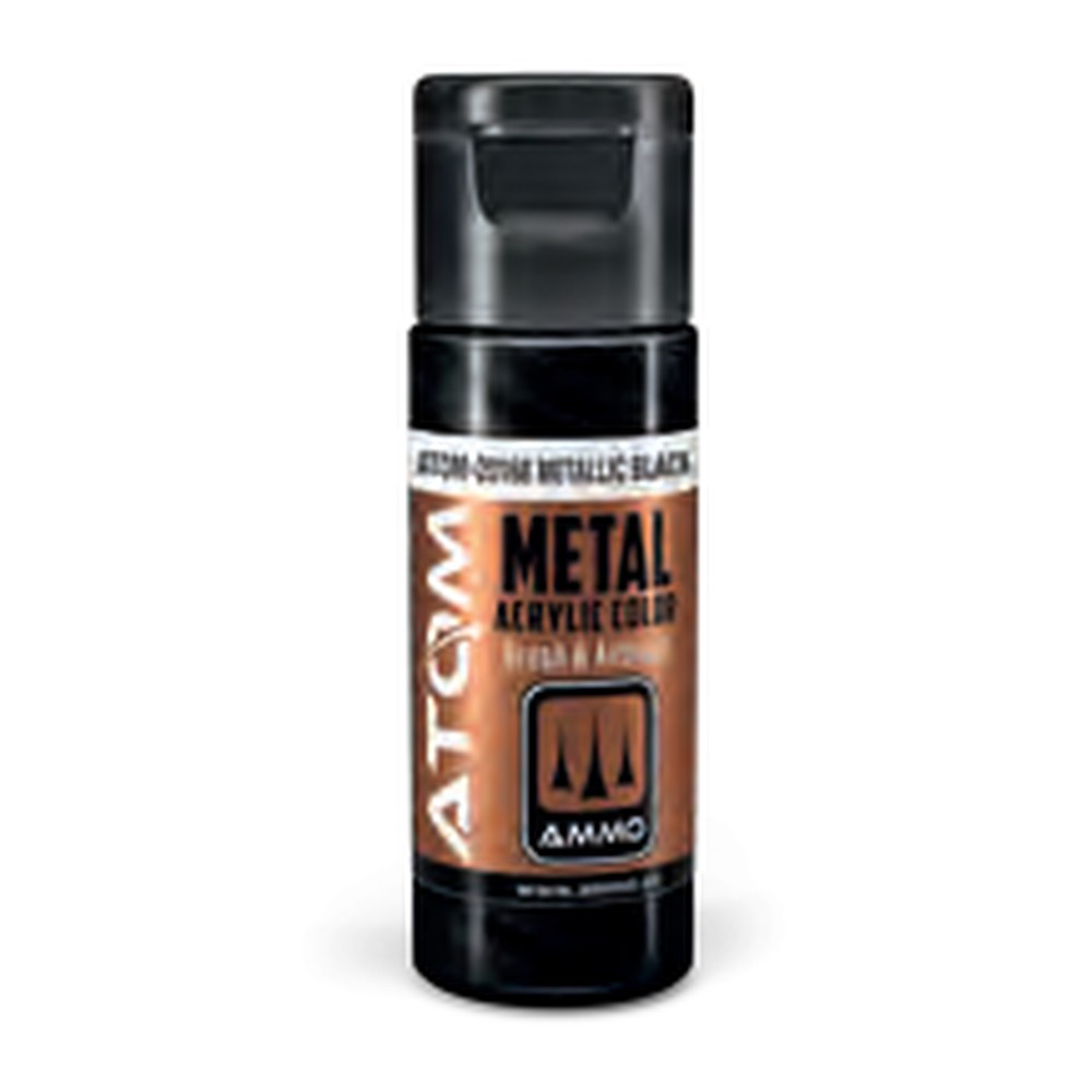 ATOM METALLIC Black - 20ml