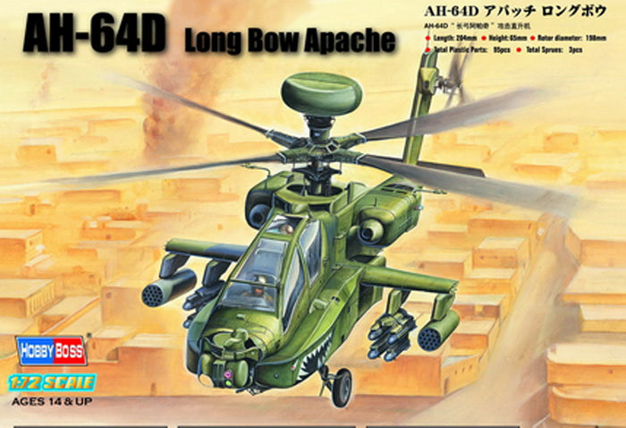 1/72 AH-64D Long Bow Apache