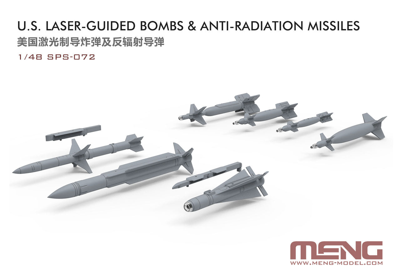 1/48 U.S. Laser-Guided Bombs and Anti-Radiation Missiles