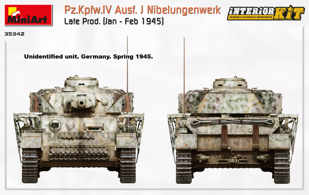 1/35 Pz.Kpfw.IV Ausf. J Nibelungenwerk Late Prod. (Jan - Feb 1945)