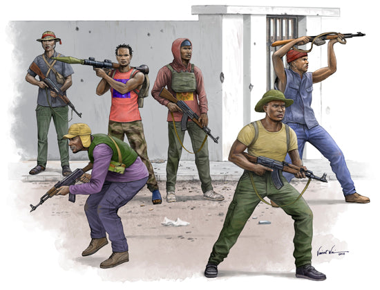 1/35 African Freedom Fighters