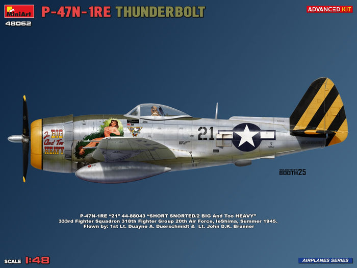 1/48 P-47N-1RE Thunderbolt. Advanced Kit