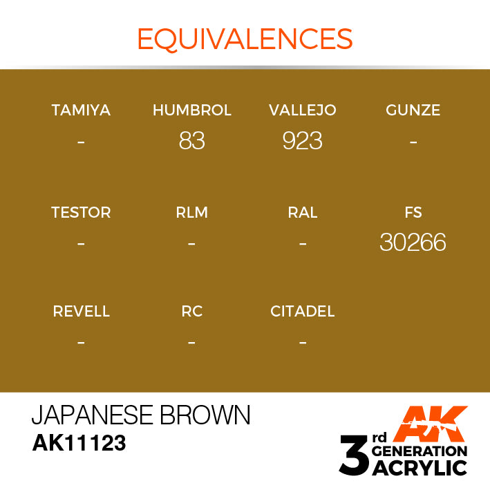 Japanese Uniform Brown 17ml