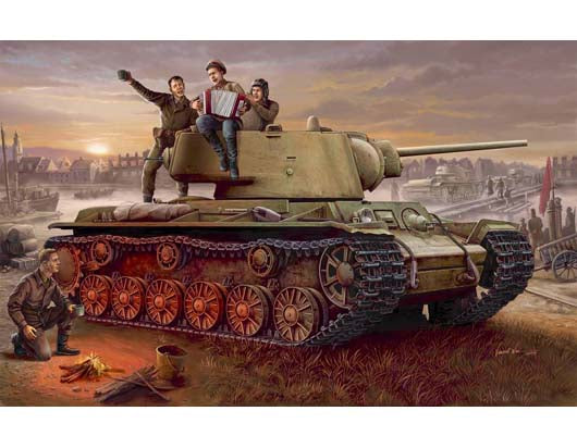 1/35 Russ. KV-1 Model 1942
