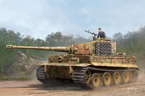 1/35 Pz.Kpfw.VI Ausf.E Sd.Kfz.181 Tiger I (Medium Production) with Zimmerit