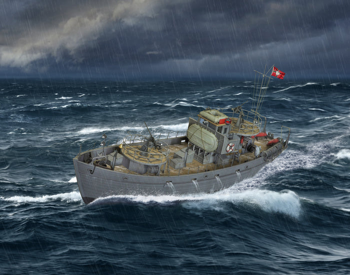 1/72 U-Boat Type XXVIIB Seehund lateWWII German Midget Submarine