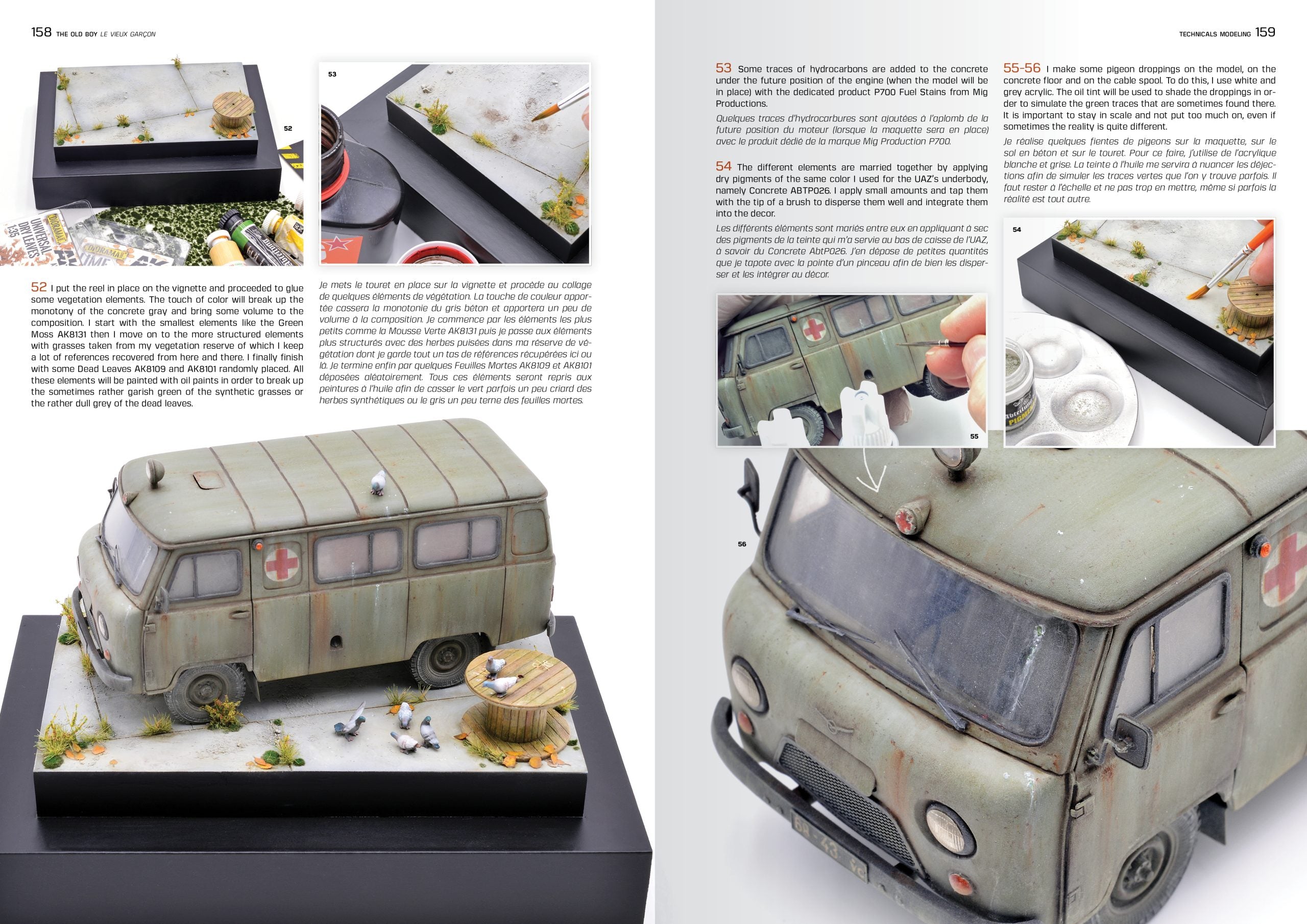 Max Lemaire: Technical Modeling Modern Light Vehicles from the 1950s and Beyond - Bilingual