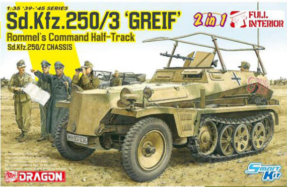 1/35 Sd.Kfz. 250/3 Greif 2in1