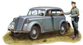 1/35 German Light Staff Car Stabswagen Mod. 1937(Saloon)With crew (2 Figures)