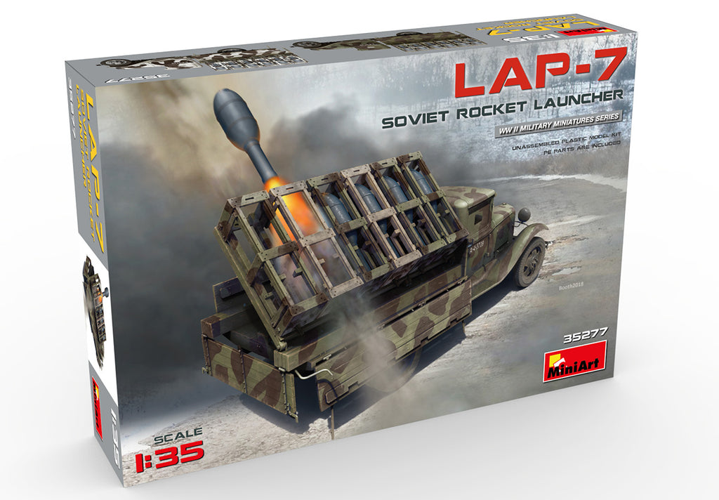 1/35 Soviet Rocket Launcher Lap-7