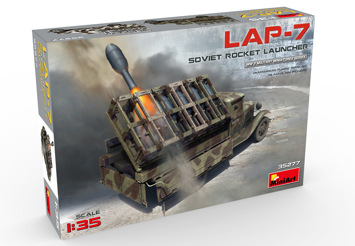 1/35 Soviet Rocket Launcher Lap-7