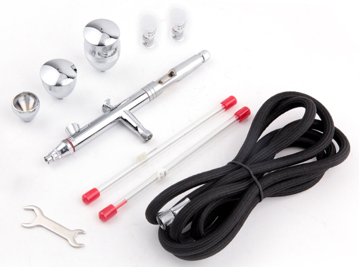Airbrush gun Fengda FE-183K with 0,3-0,5-0,8 mm needle/nozzle