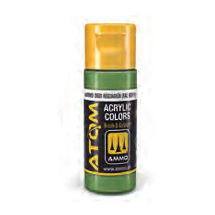 ATOM COLOR Resedagrun RAL 6011 - 20ml