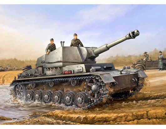 1/35 Geschutzwagen Ivb for 10,5 cm
