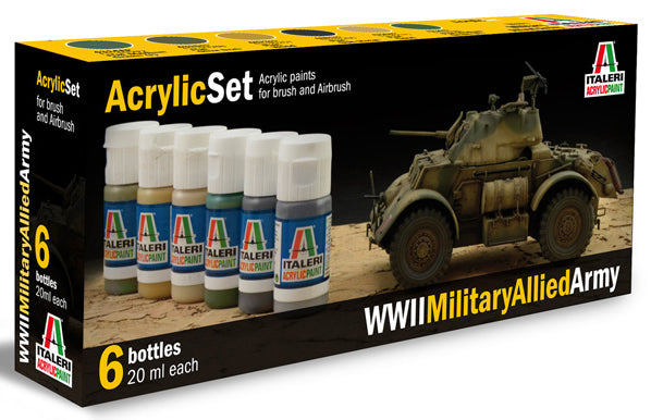 Set Acrilici - WWII Military Allied Army