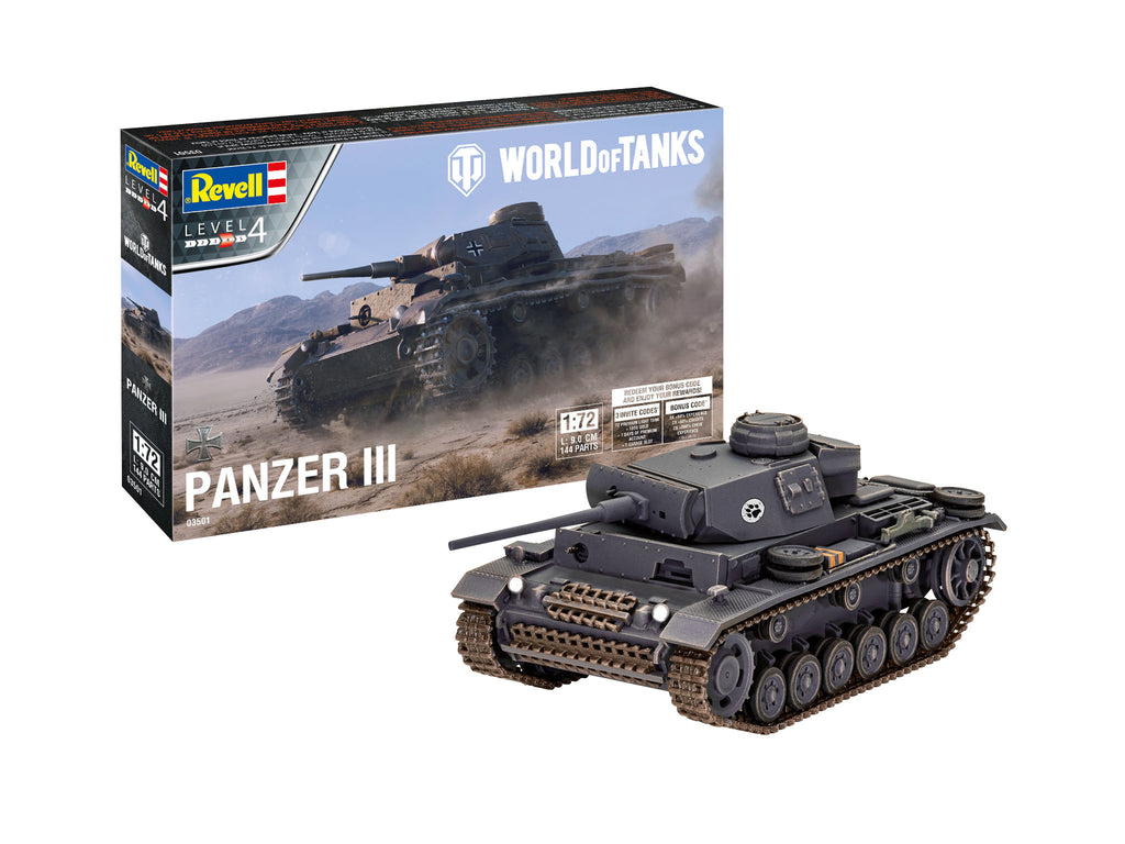 1/72 World of Tanks: Pz.Kpfw. III Ausf.L
