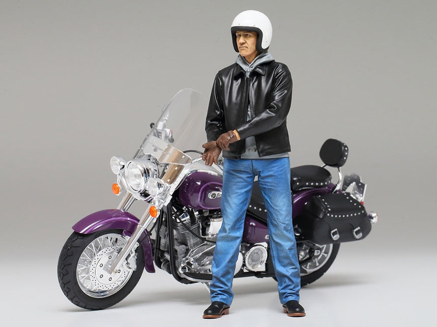 1/12 Figura Motociclista Stradale
