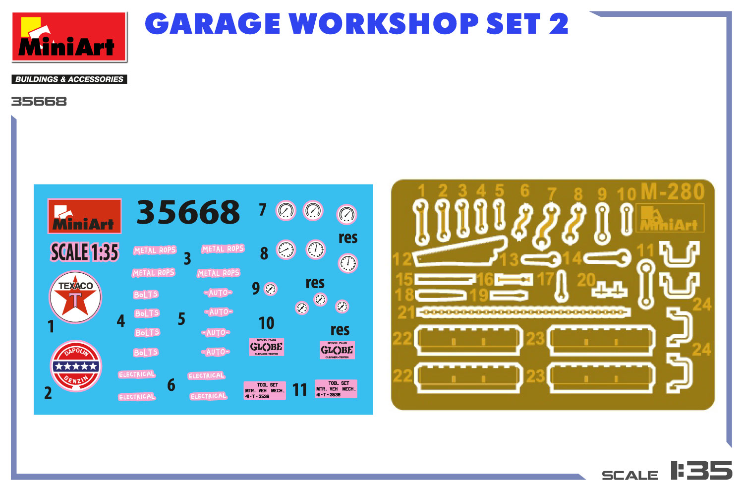 1/35 Garage Workshop Set 2