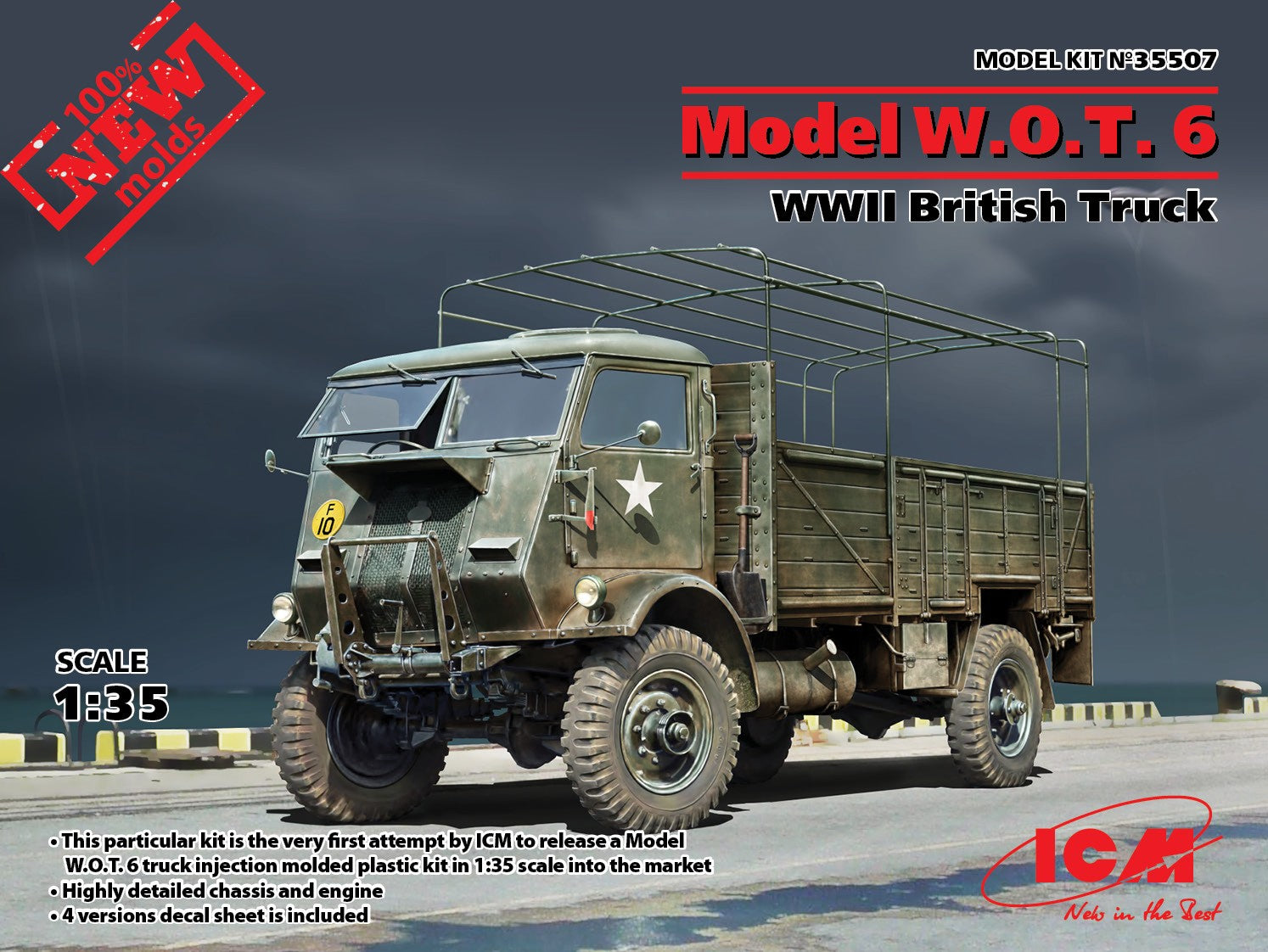 1/35 Model W.O.T. 6 WWII British Truck