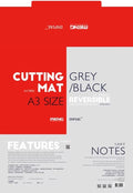 Hobby Cutting Mat A3 Grey/Black Reversible