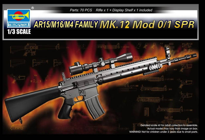 1/3 AR15/M16/M4 Family-MK.12 Mod o/1 SPR