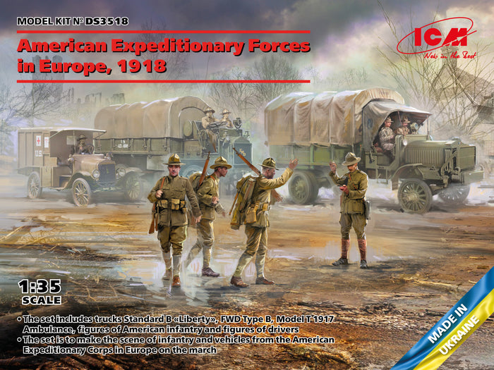 1/35 American Expeditionary Forces in Europe, 1918