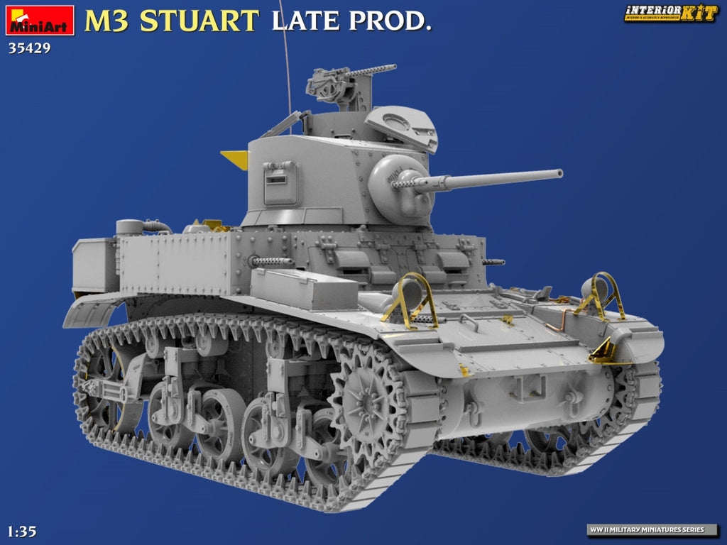 1/35 M3 Stuart Late Prod. Interior Kit
